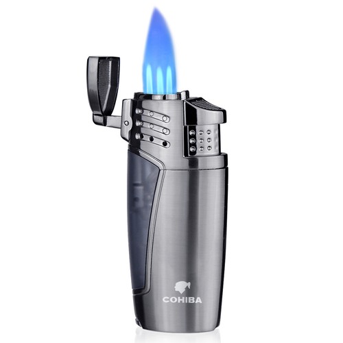 Gray jet flame cigar - flame,